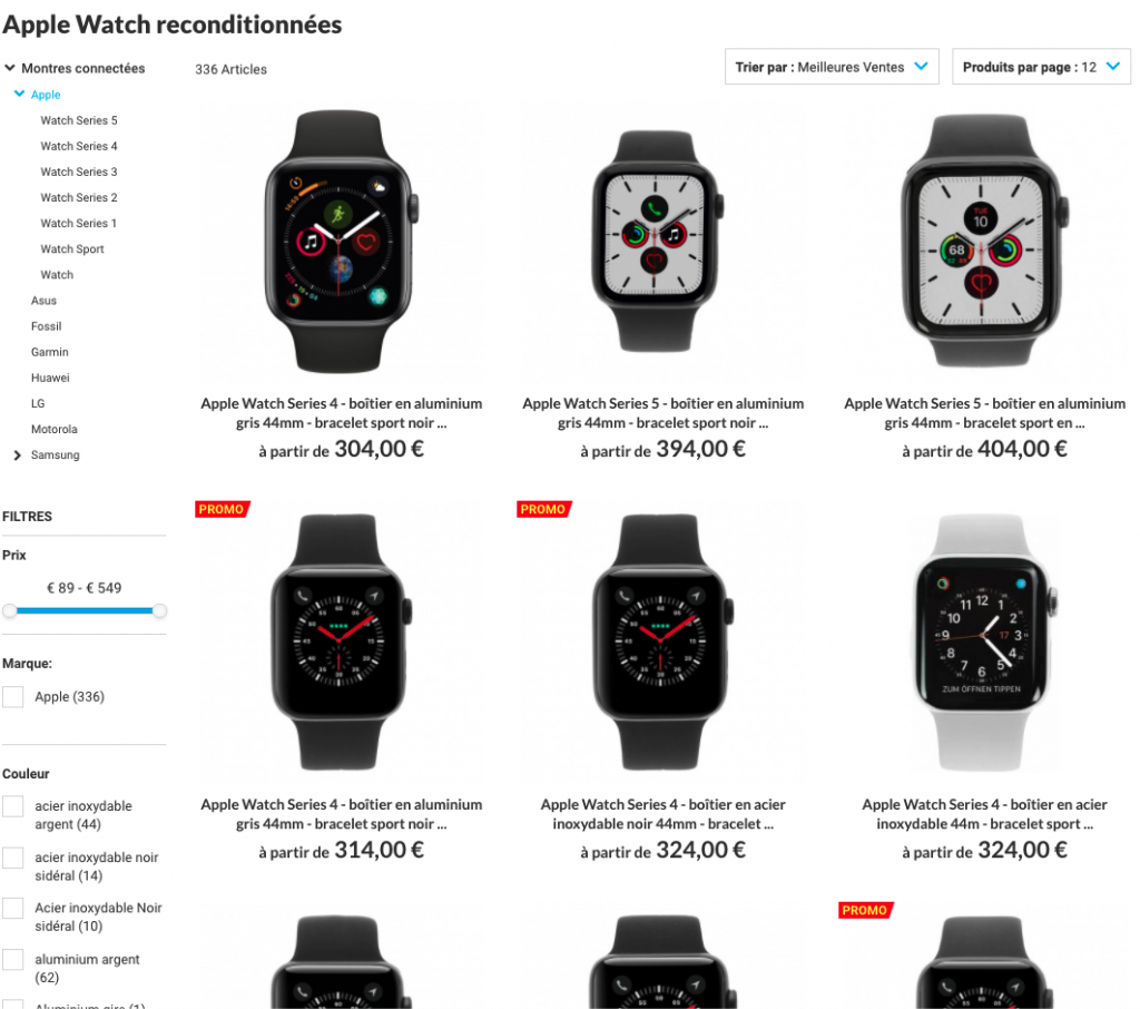 asgoodasnew apple watch reconditionnées