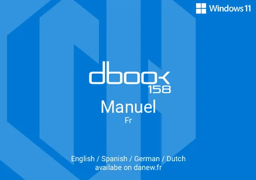 Notice Pc Portable Danew 15,6''dbook158-pent/8/256go/argent