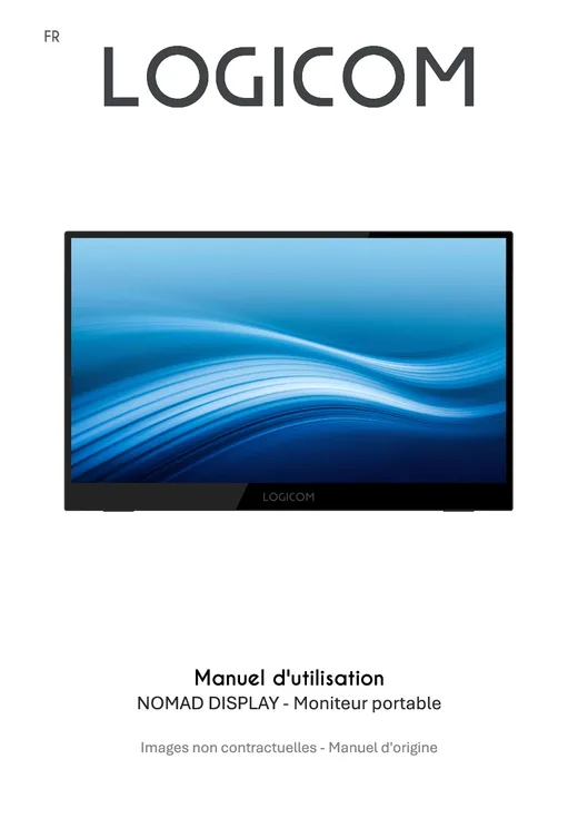 Notice Ecran Portable Logicom 15.6'' Nomad Display