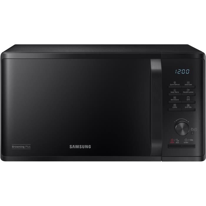 SAMSUNG - MG23K3515CK - 23l - Contrôle électronique + Bouton - Fonction maintien au chaud