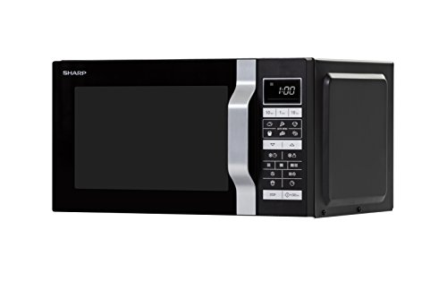Sharp Home Appliances R860BK Comptoir Micro-onde combiné 25L 900W Noir micro-onde - (Comptoir, Micro-onde combiné, 25 L, 900 W, Tactil, Noir)