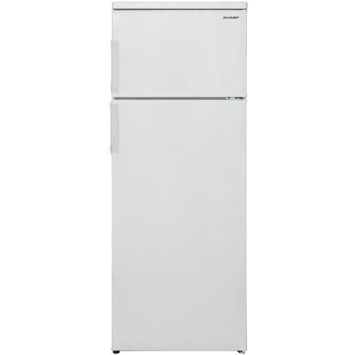 SHARP Réfrigérateur 2 Portes, 213 L, Blanc