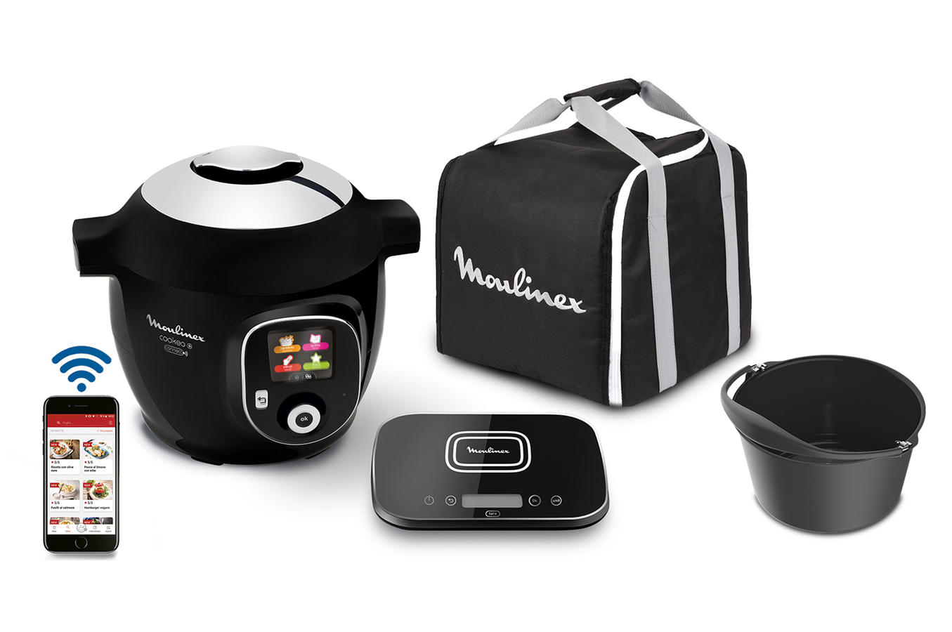 Moulinex Cookéo Kit Méga Connect Noir YY4403FB