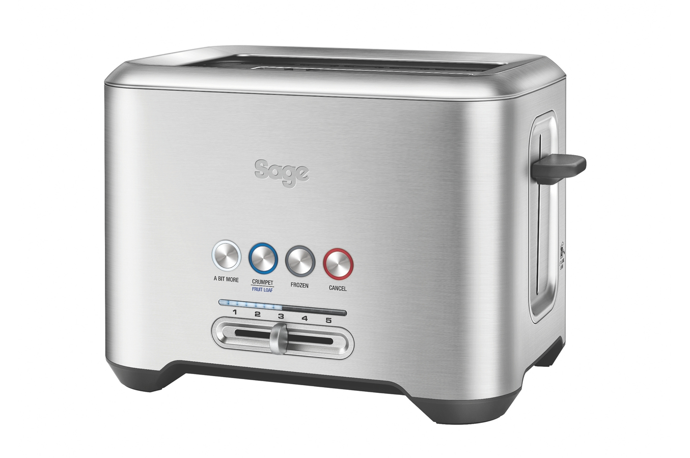 Sage Appliances STA720BSS2EEU1 The Bit More 2 Slice ARGENT