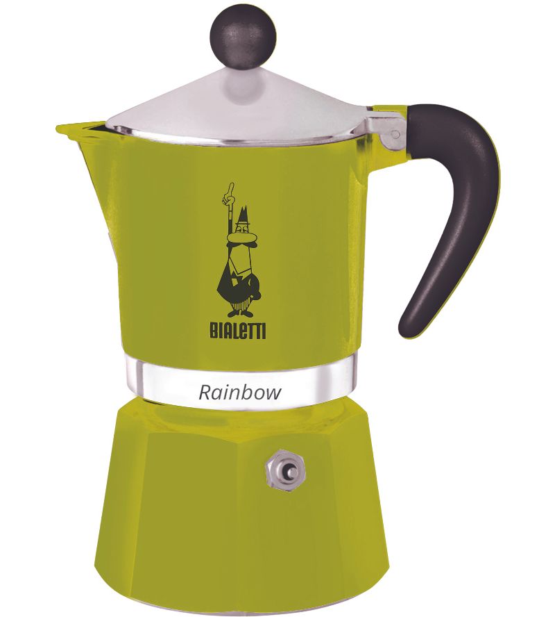 Bialetti Rainbow 6 tasses green