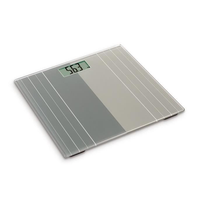 OGO Pèse-Personne Electronique Plateau en Verre Hercule 180kg/100g