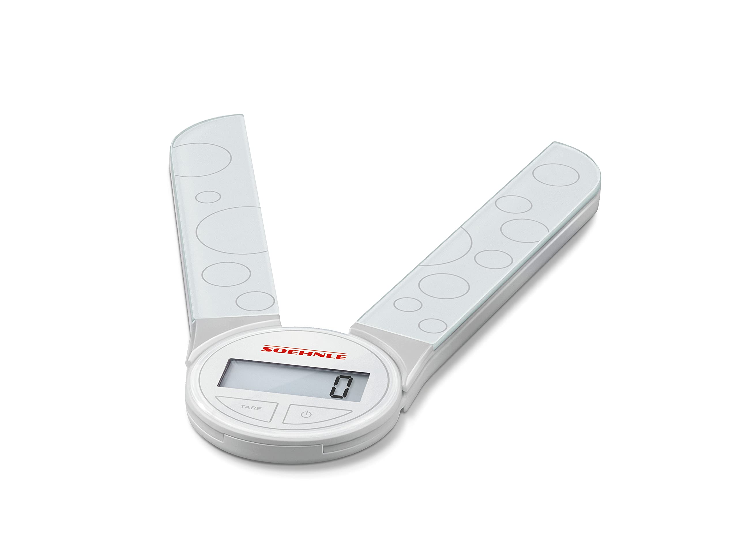 Soehnle 66226 Genio Balance de cuisine Plastique Blanc 12 x 27 x 3 cm