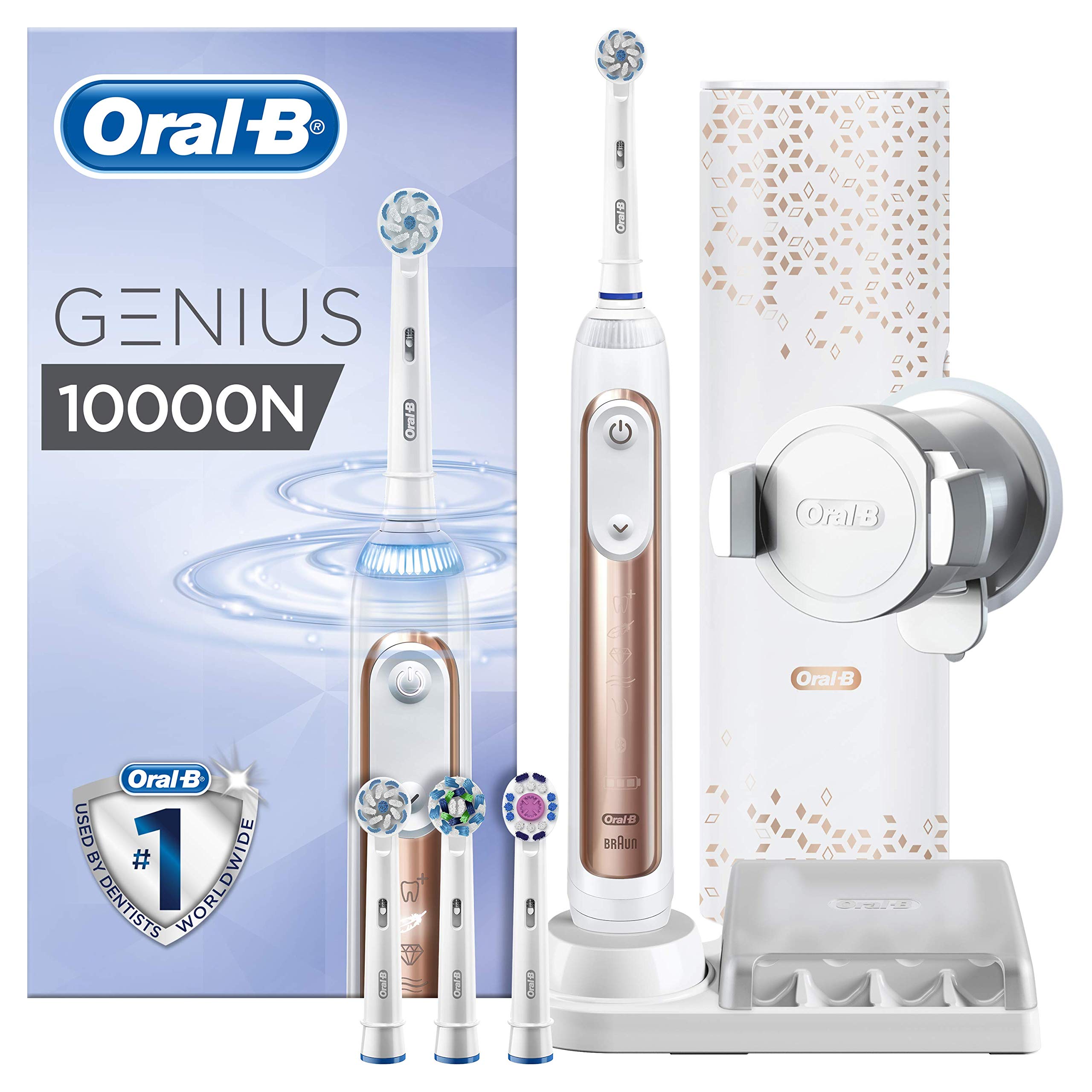 Oral-B Genius 10000N Rose Gold Brosse À Dents Électrique Par Braun