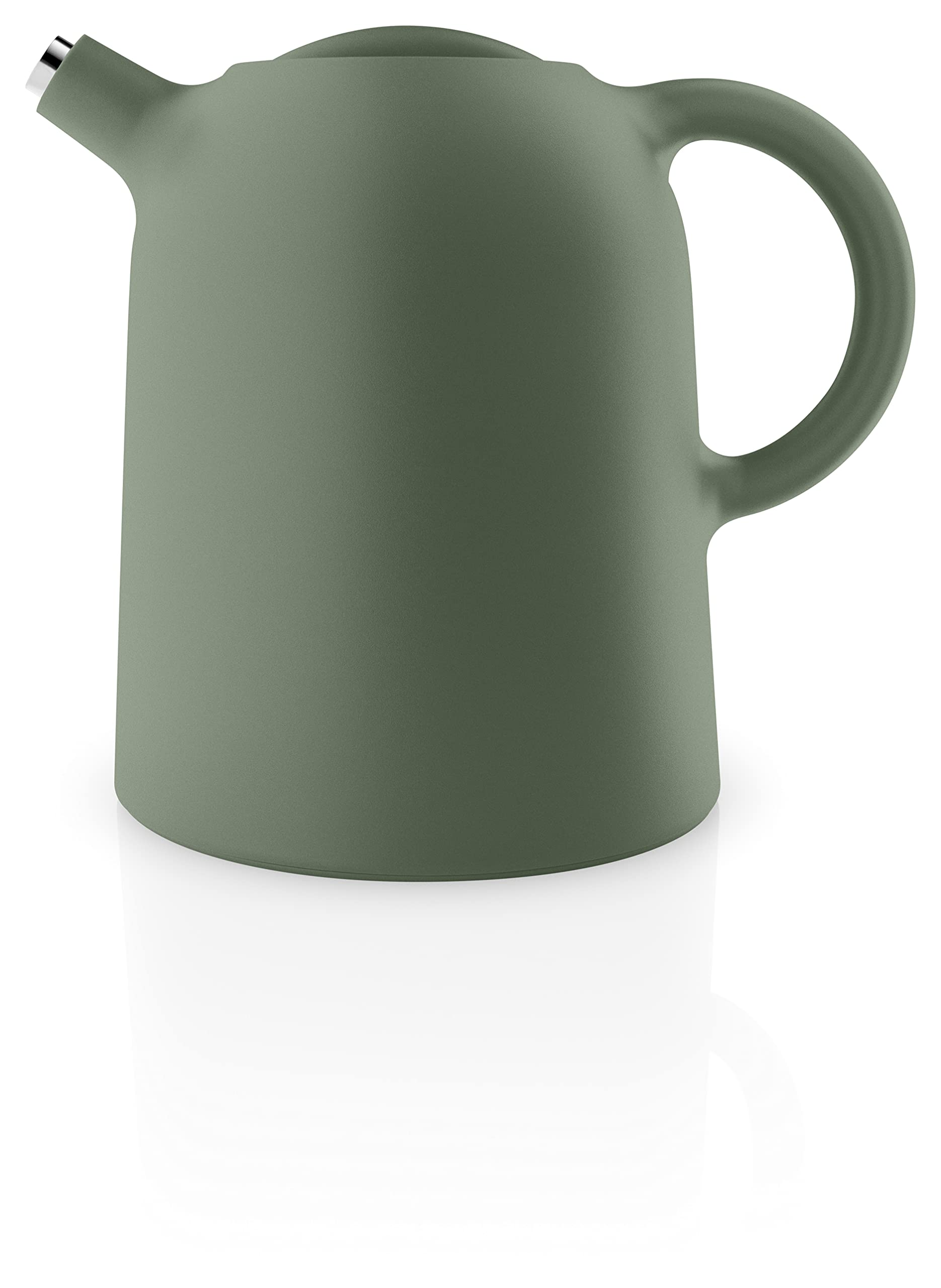 EVA SOLO 5706631209953 Carafe, Plastique, Verre et Acier Inoxydable, Kaki, 1 l