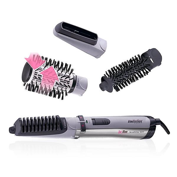 BaByliss 2735E brosse soufflante et fer à lisser Brosse soufflante à air chaud Argent 1000 W