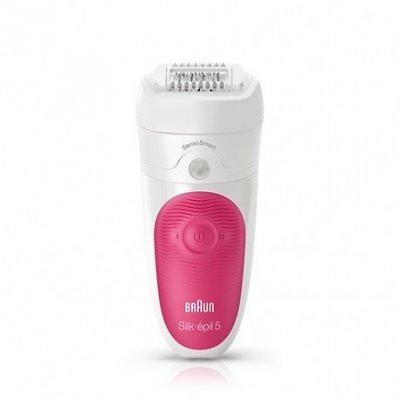 Braun Silk-épil 5 5/500 SensoSmart Rose, Blanc 28 pinces