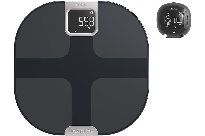 Tefal YD3090S1 balance Pèse-personne électronique Noir