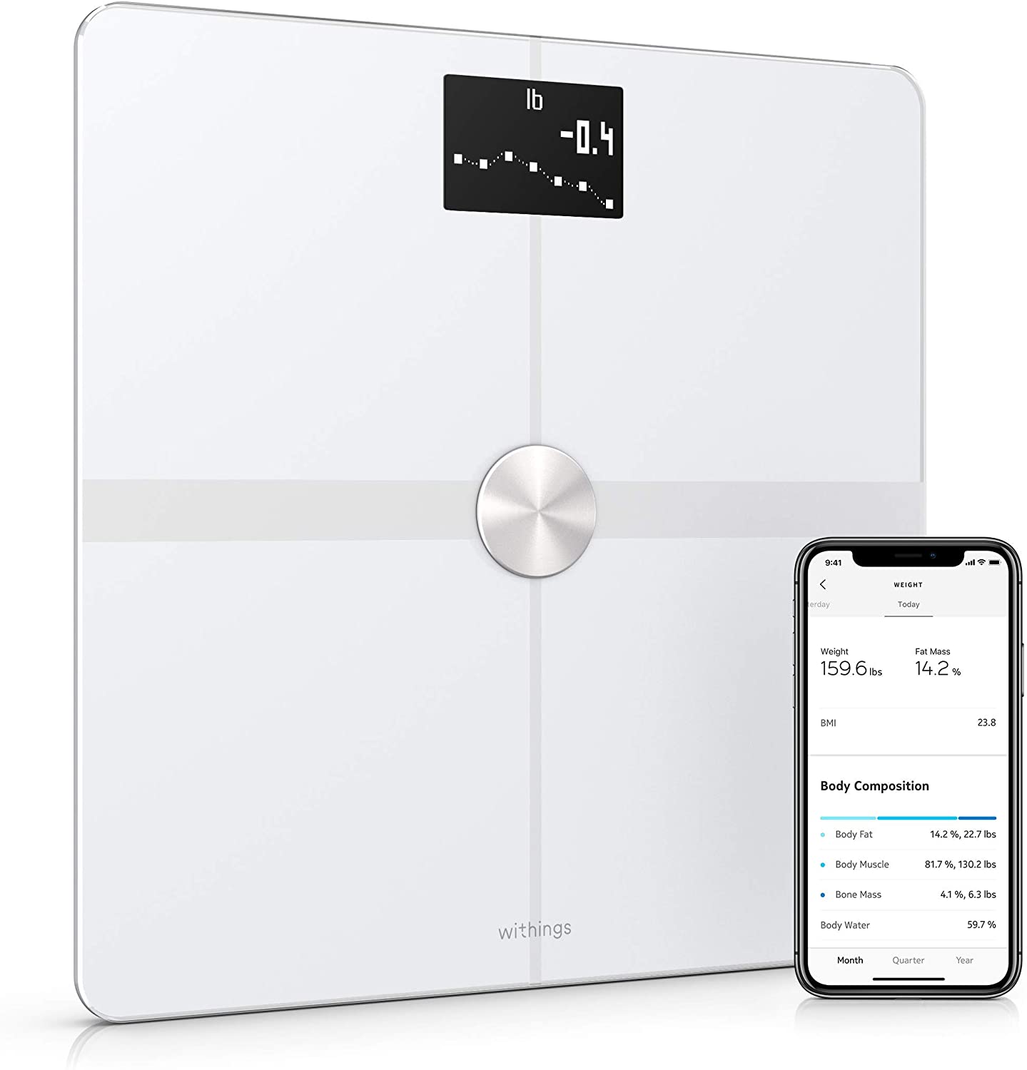 Withings - NOKIA Body+ blanche