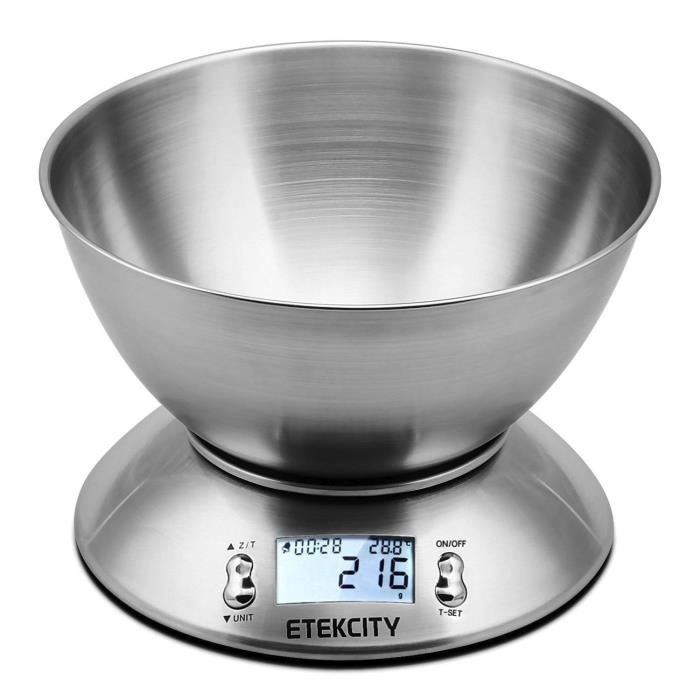 Etekcity 679113381254 Acier inox et bol amovible