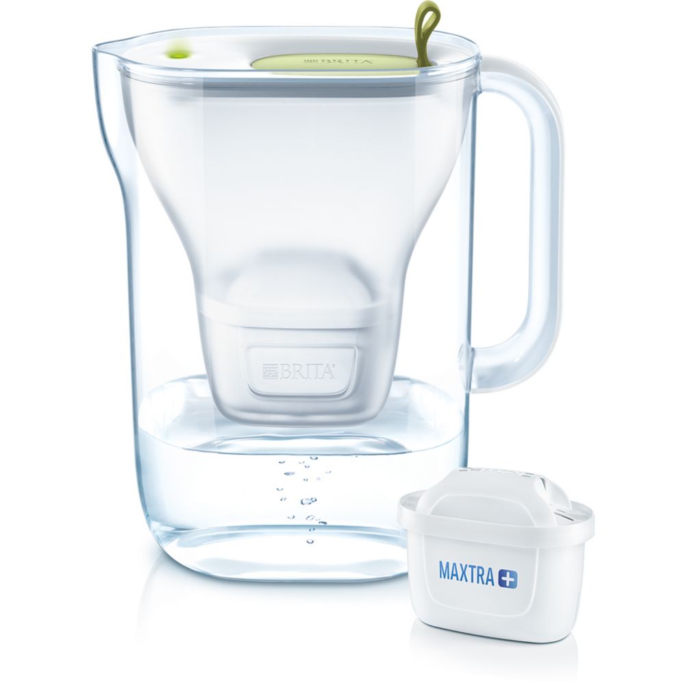 Brita Style Citron vert + 1 cartouche Maxtra