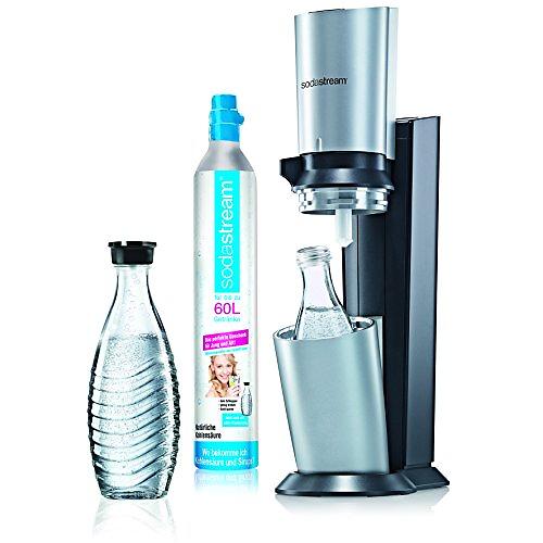 SodaStream Crystal + 2 bouteilles 0,6L verre