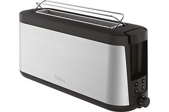 Tefal TL4308 grille-pain 2 tranches Noir, Acier inoxydable 1000 W