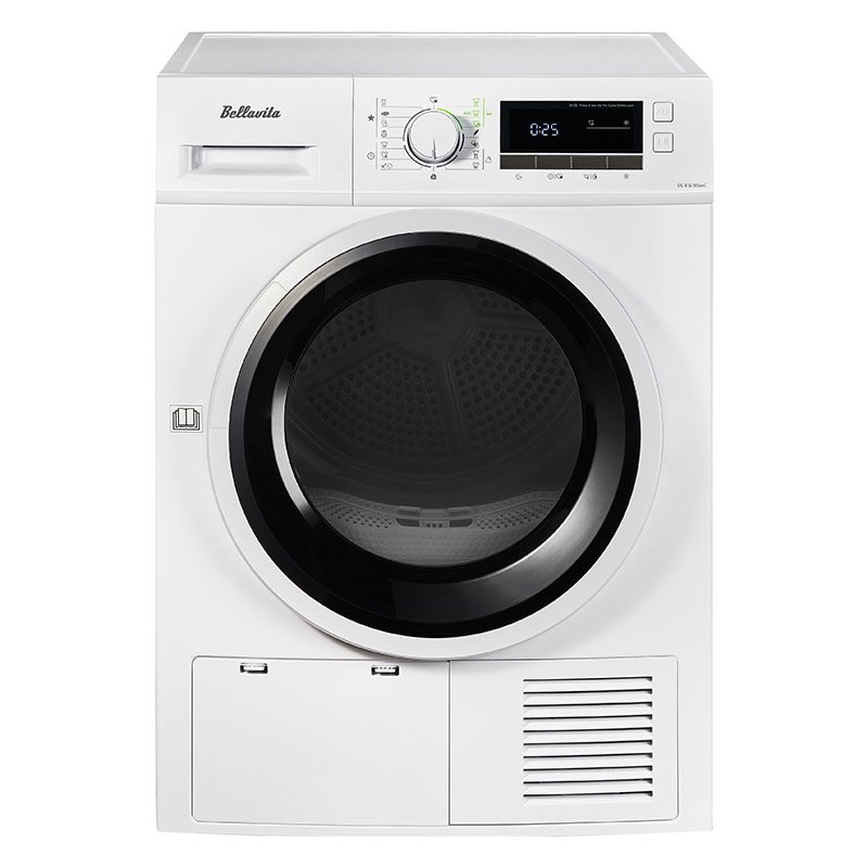 Sèche-linge condenseur 8 Kg  BELLAVITA DC 8 B W566C