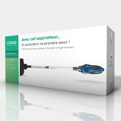 Livoo 120 W Gris et Bleu