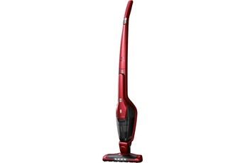 Electrolux eer7animal Ergorapido 2 en 1 Balai électrique sans sac, brosse motorisée Animal Care, manovrabilita 180, fonction parking vertical, Chily Red