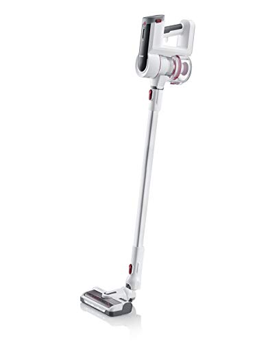 Severin HV7166, Multifonction sans Fil sans Sac, Blanc/Rouge, 400 W, 0.4 liters