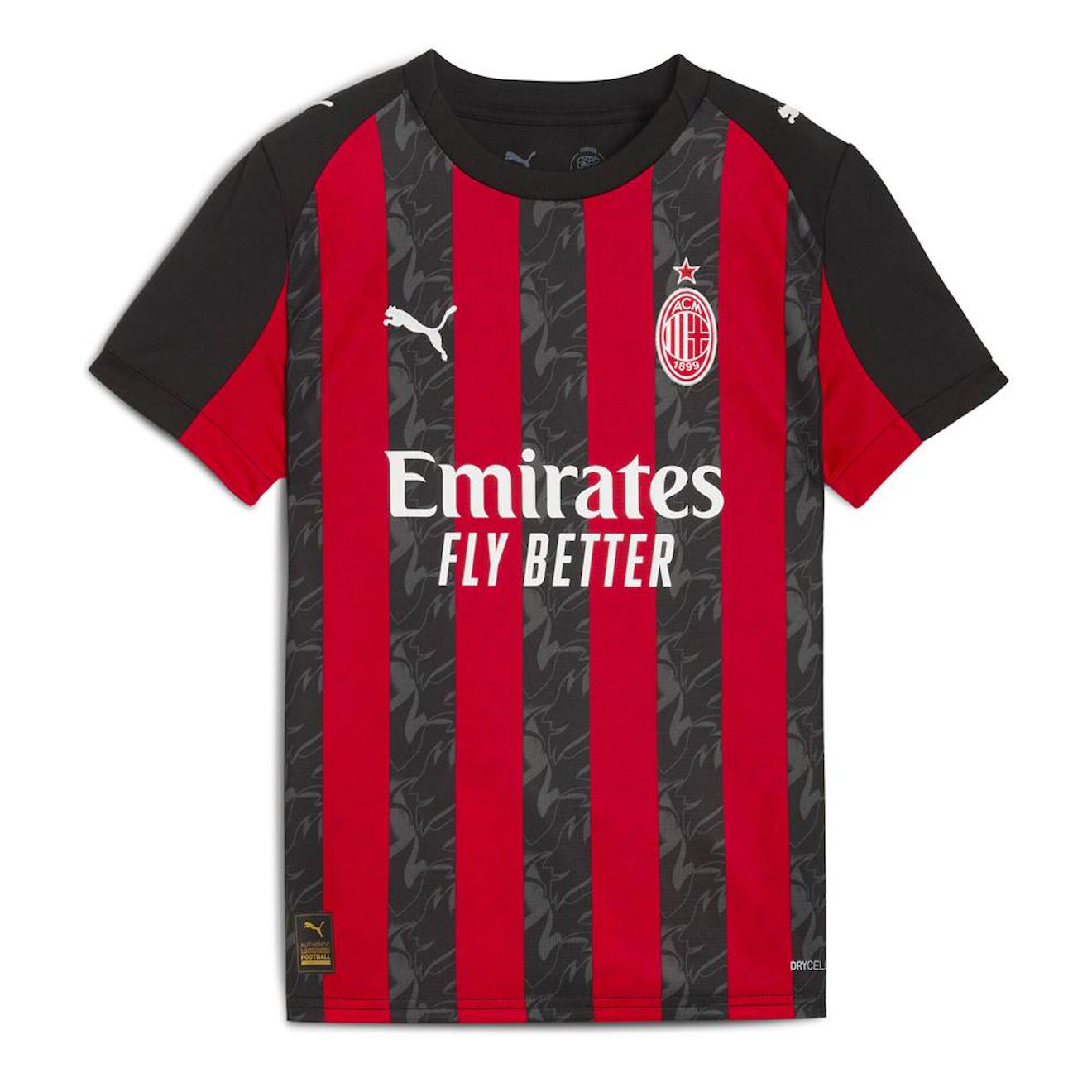 Acm Milan Maillot De Football Garçon 25/26 Rouge