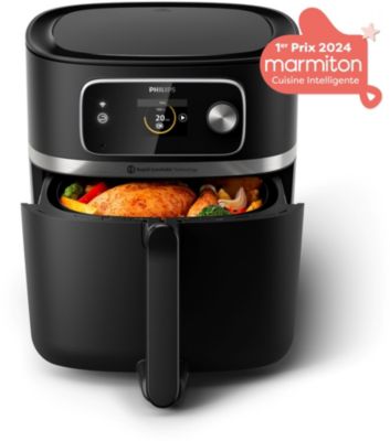 Airfryer PHILIPS Series 7000 XXL 8,3L HD9880/90 avec sonde de cuisson intégrée