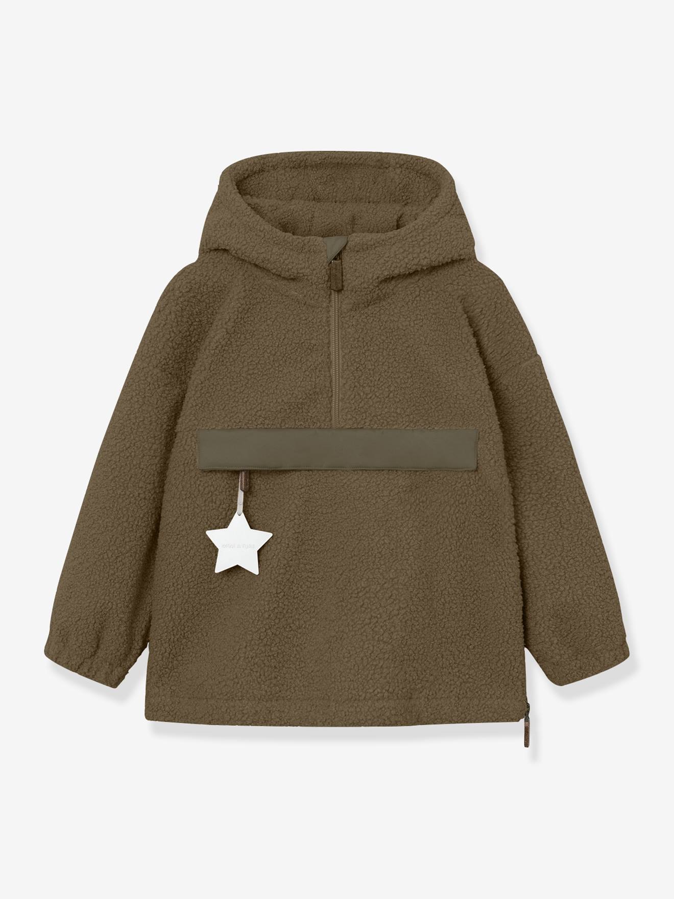 Anorak en polaire Teddy MATARMAN enfants MINI A TURE olive