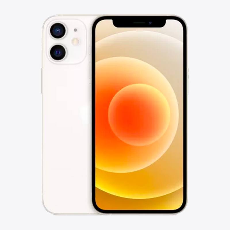Apple Iphone 12 Mini 64 Go Blanc Reconditionne Grade Eco Batterie Neuve
