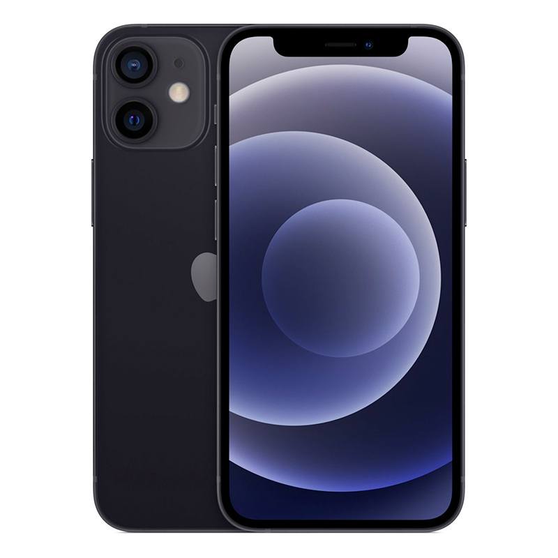 Apple Iphone 12 Mini 64 Go Noir Reconditionne Grade Eco Batterie Neuve