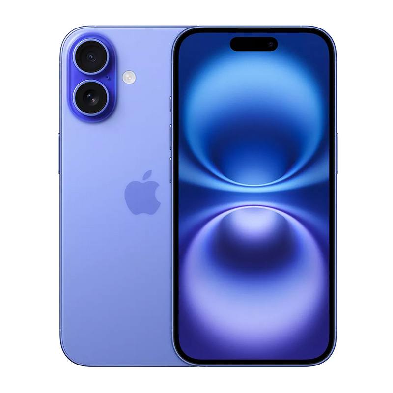 Apple Iphone 16 128go Bleu Reconditionne Grade eco Batterie Neuve