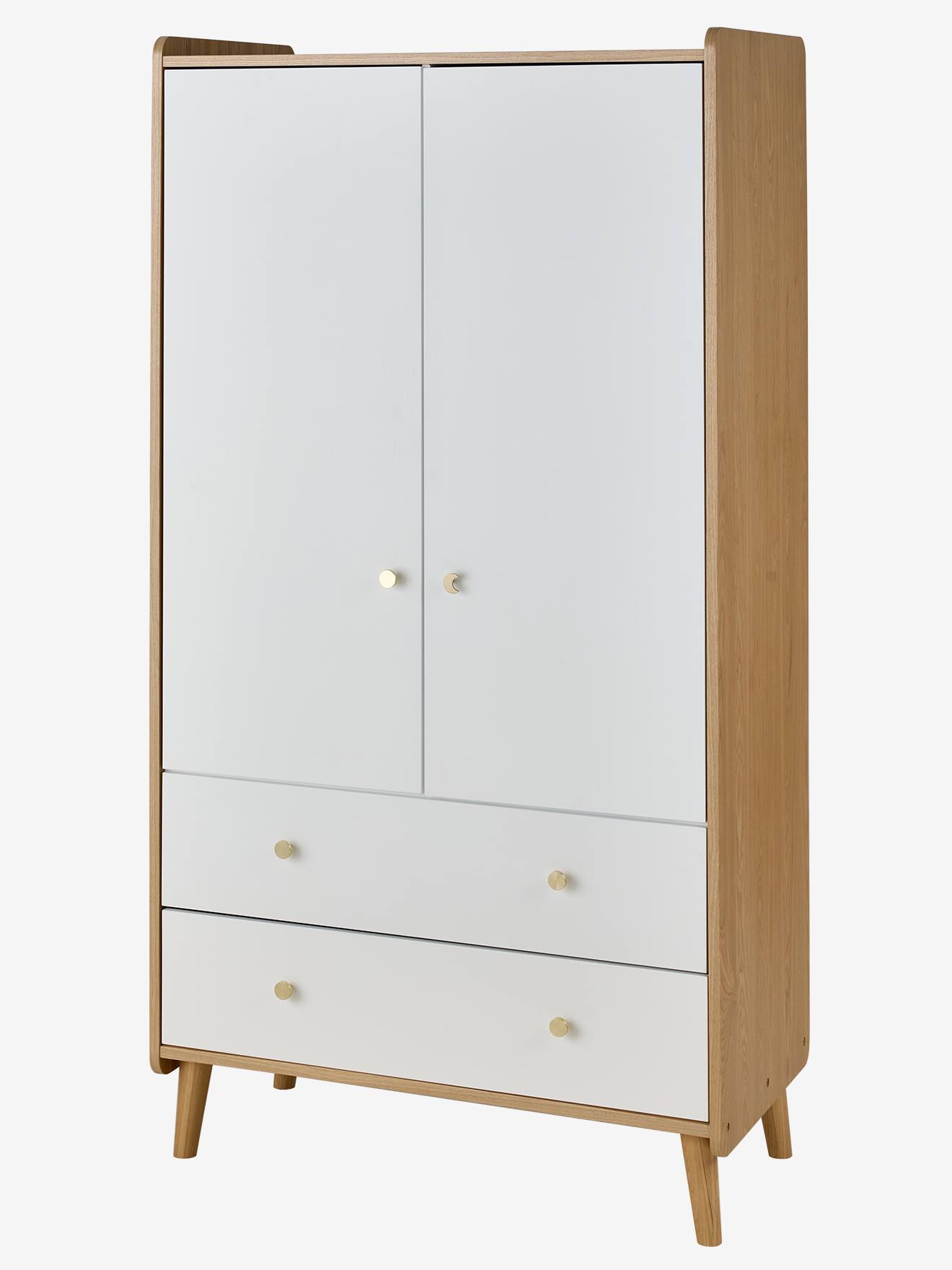 Armoire 2 portes Moonlight blanc