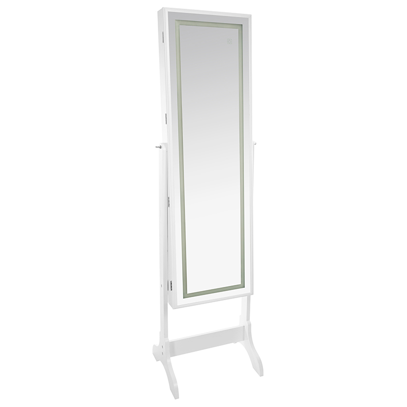 Armoire À Bijoux Led Hauteur 156 Cm