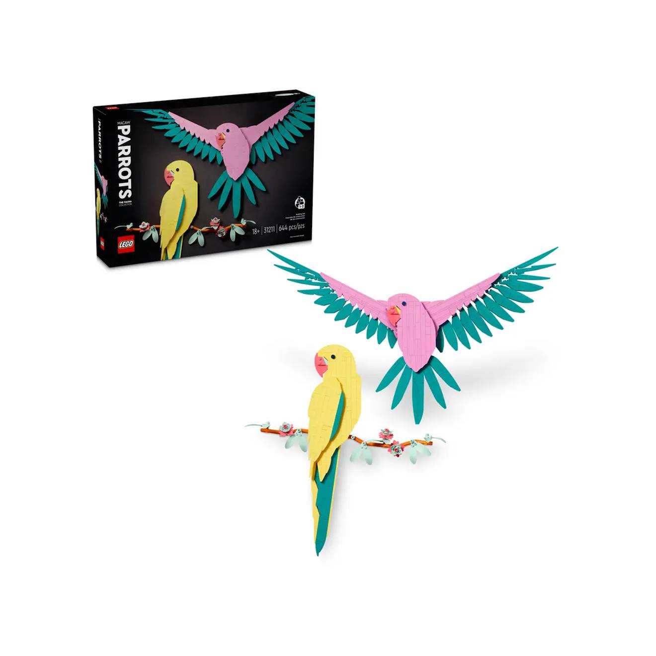 Art La Collection Faune – Les Perroquets Ara 31211 Multicolore