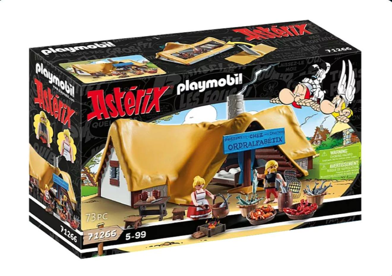 Astérix Hutte D'ordralfabetix 71266 Multicolore