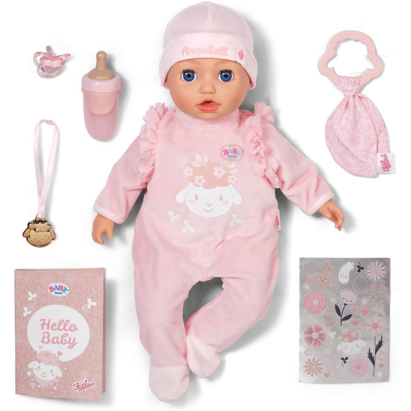 Baby Born Annabell - Poupon Bébé 43 Cm Multicolore
