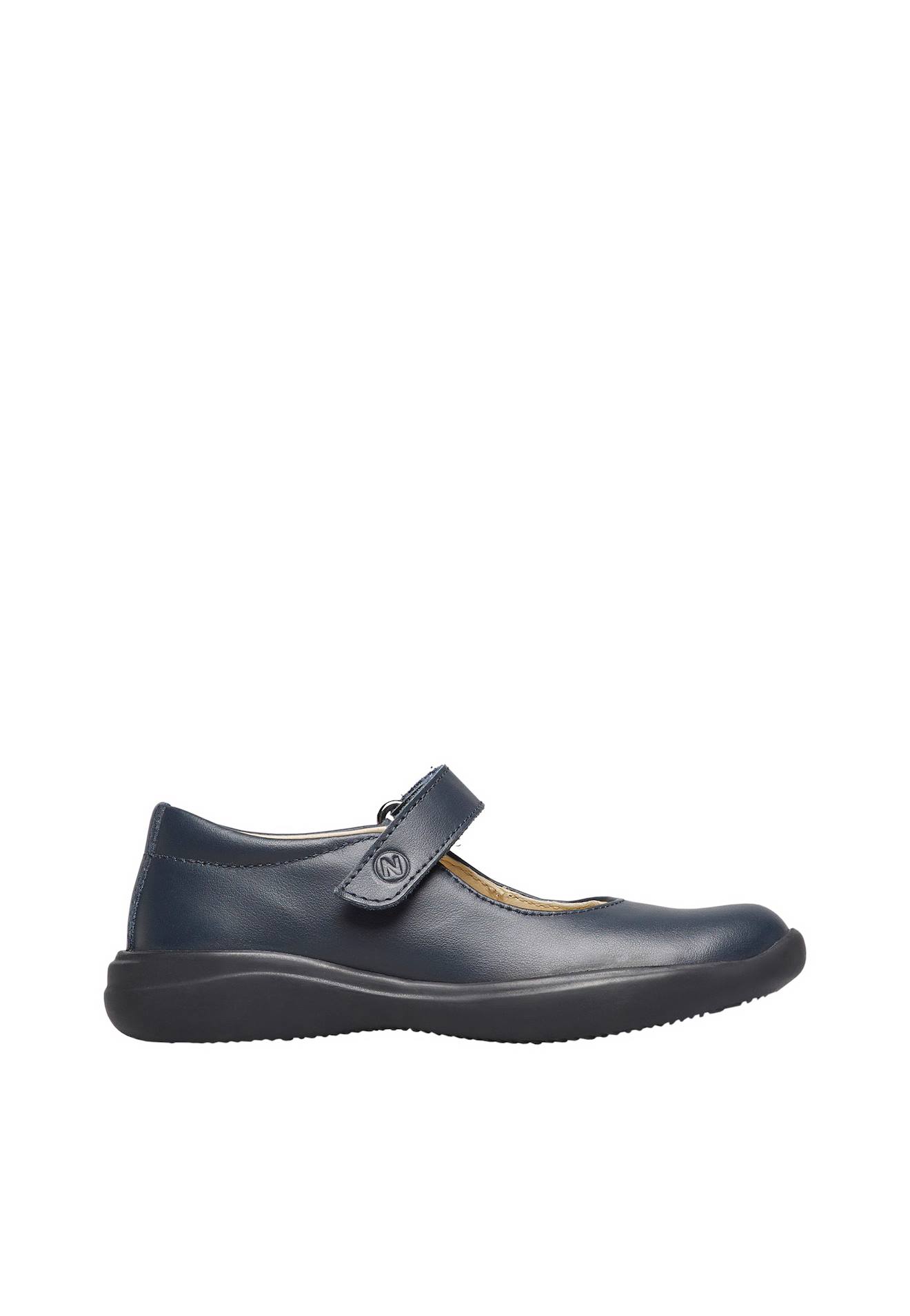 Ballerines En Cuir Catania 2 Marine-