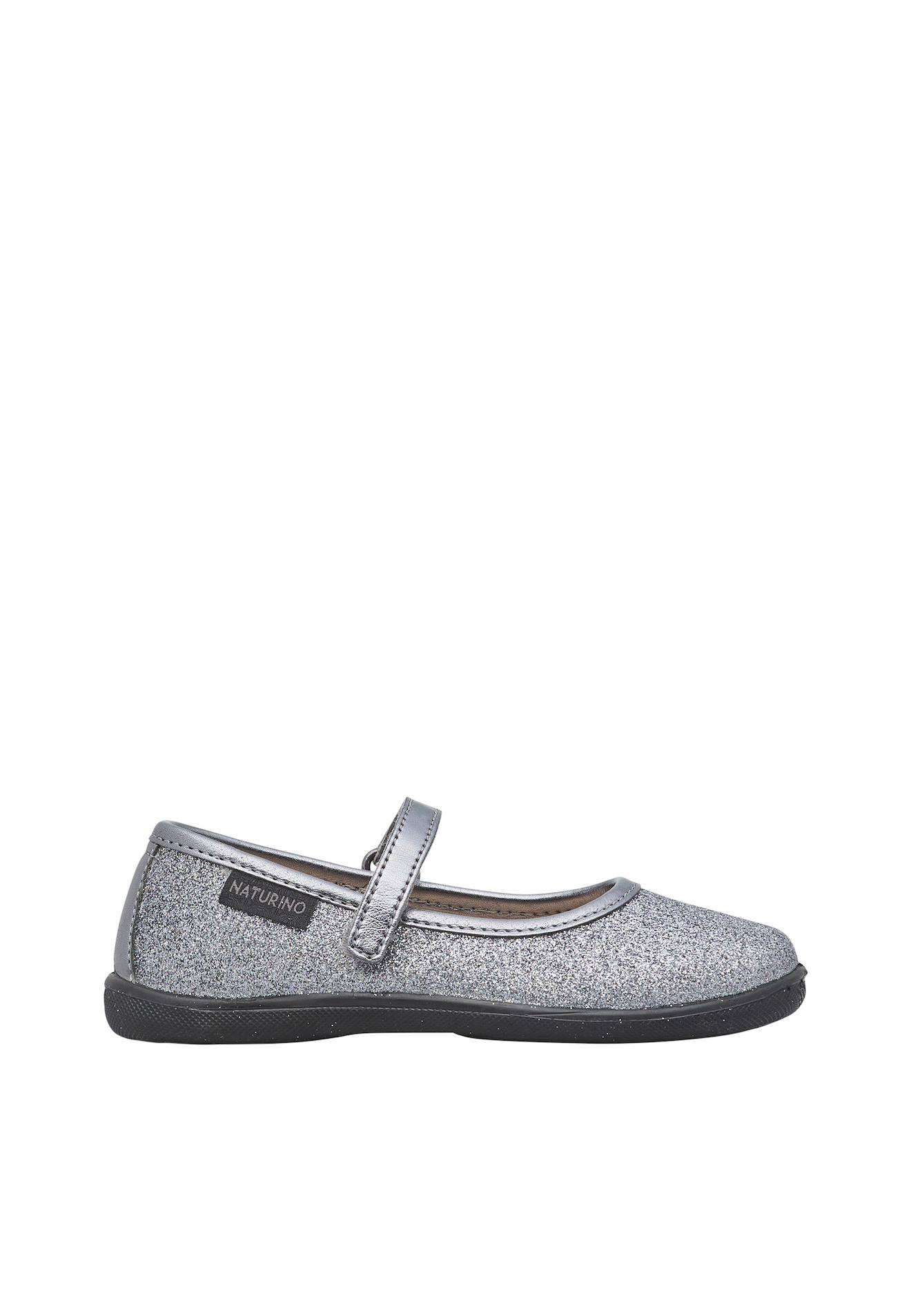 Ballerines En Tissu Pailleté Pavia 2 Argent-
