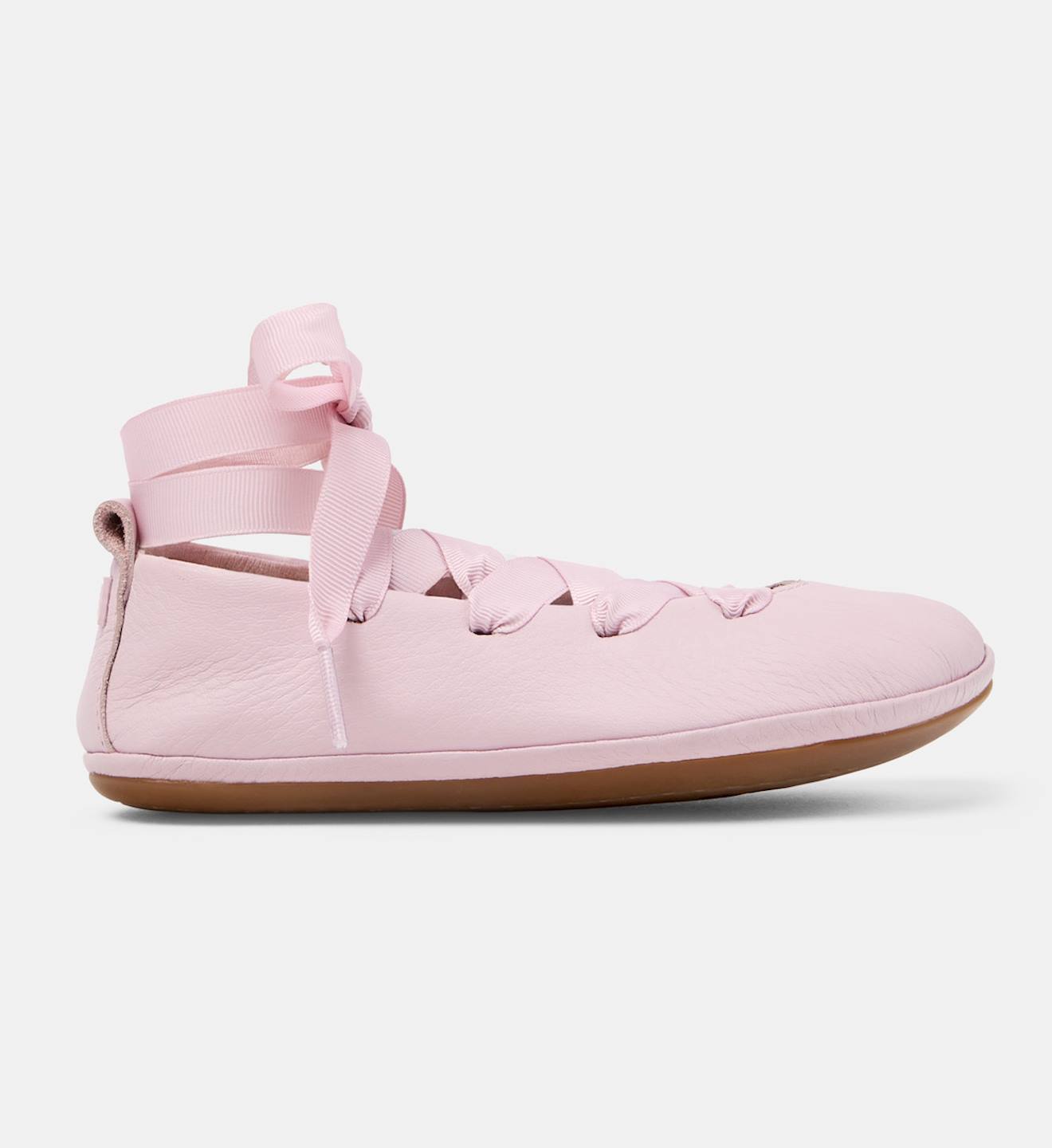 Ballerines Fille Cuir Right Kids Rose Pastel