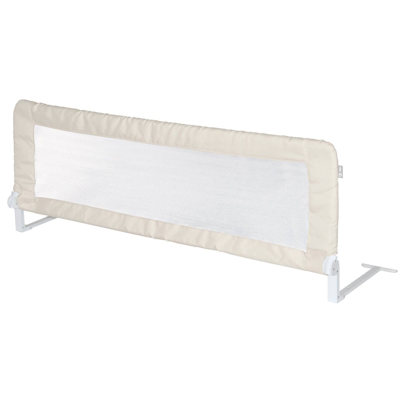 Barrière De Lit Enfant Et Bébé Klipp-klapp Antichute Et Pliable Beige - 135 Cm