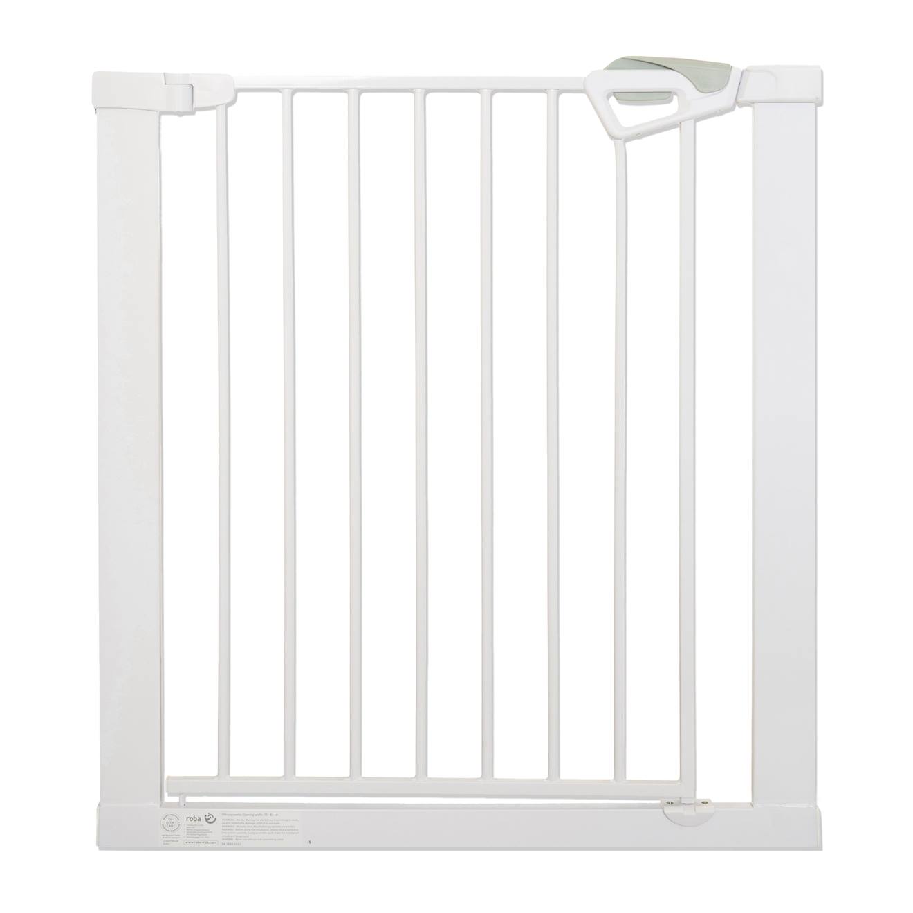 Barrière De Sécurité Extensible En Métal Sans Perçage Easysafe+ Blanc