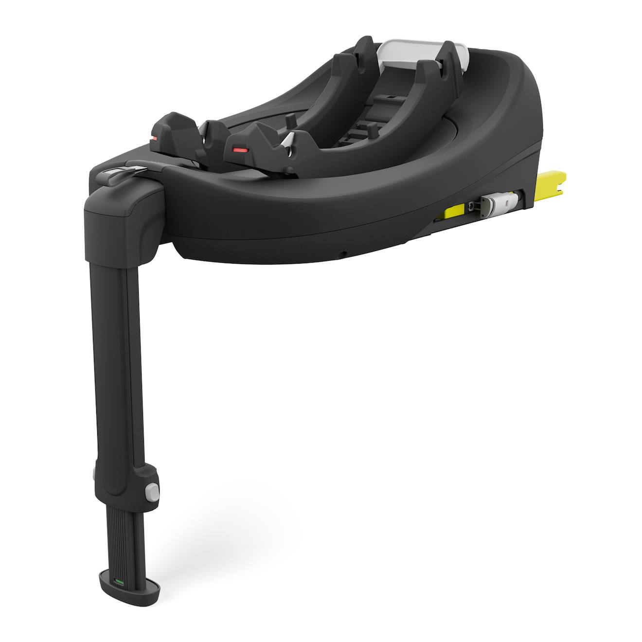 Base Isofix Kinderkraft Endura Safe Fx Pivotante À 360° Avec Indicateur D’installation Et Pied De Support Réglable Noir