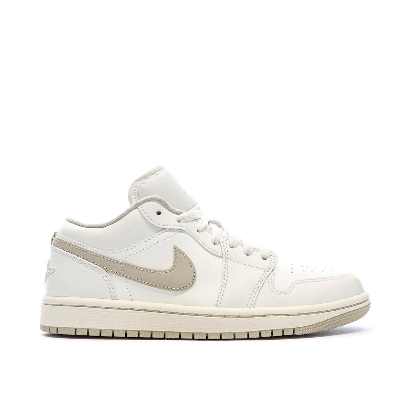 Basket À Lacets Air Jordan 1 Low Écru