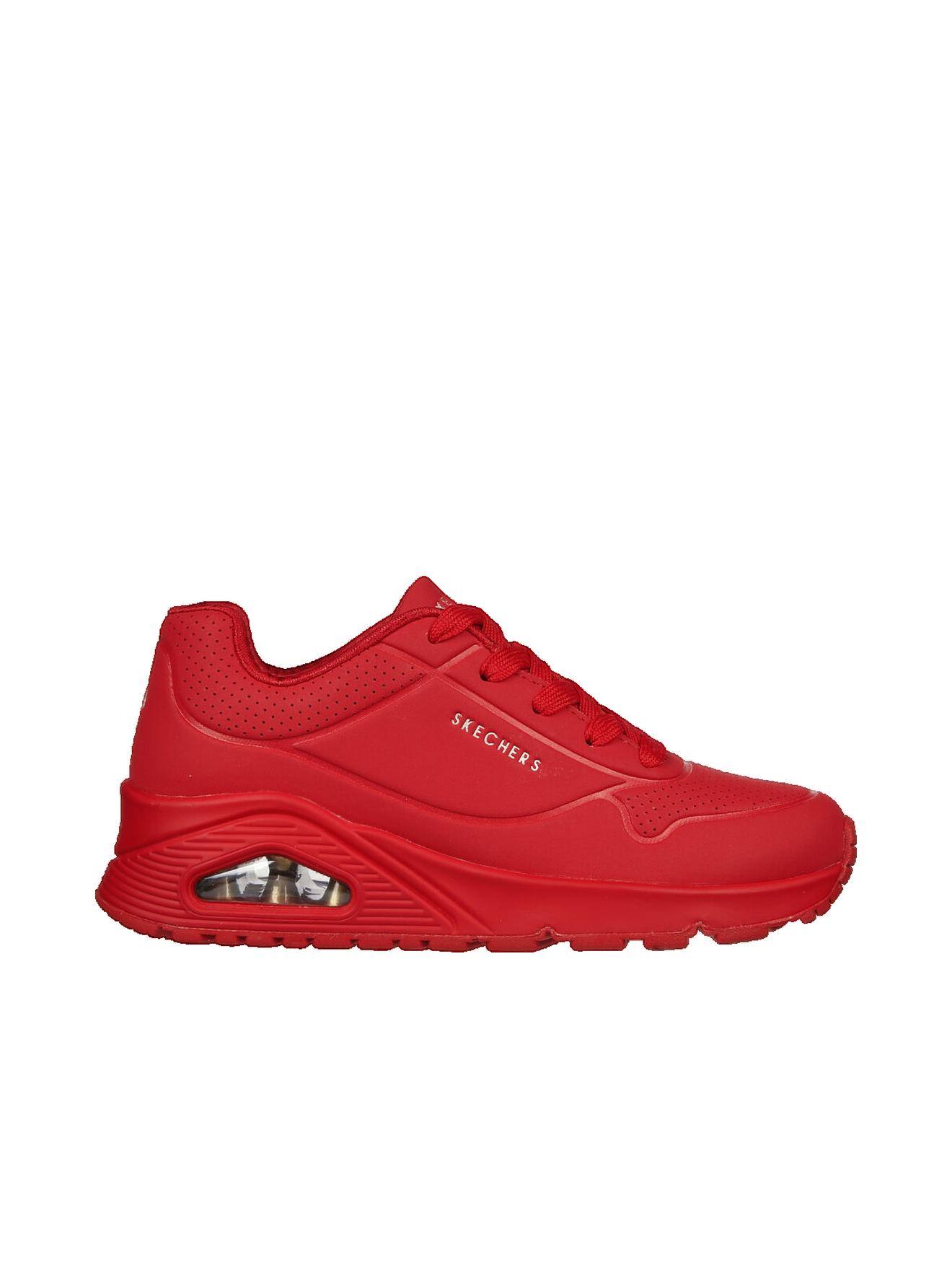 Basket À Lacets Uno Stand On Air – Confort Moderne Junior Rouge