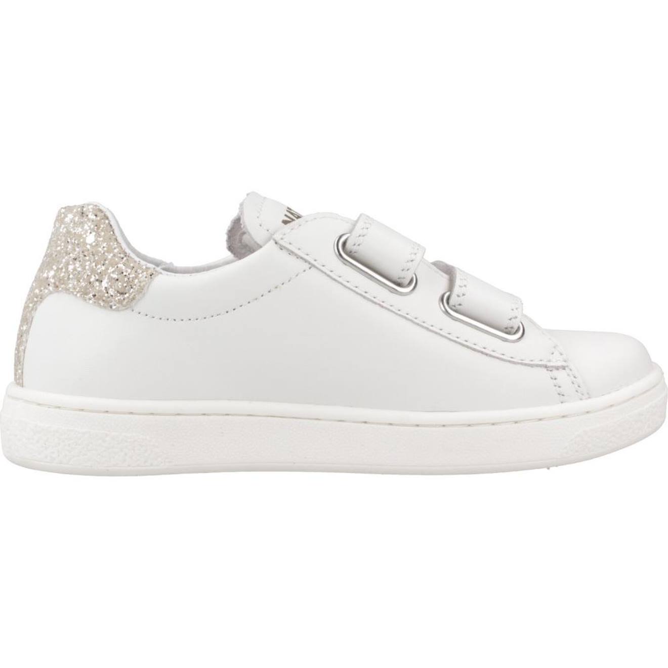 Basket Bébé Cuir Inialos Blanc