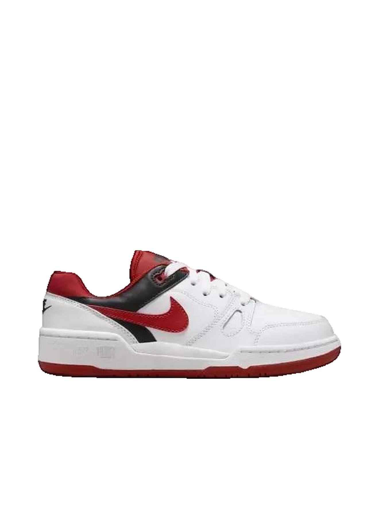 Basket En Cuir Full Force – Confort Et Style Junior Blanc