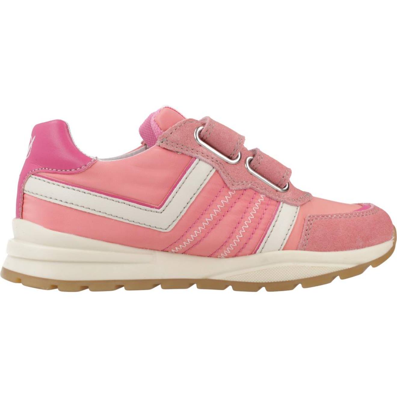 Basket Enfant Cuir Evon Rose