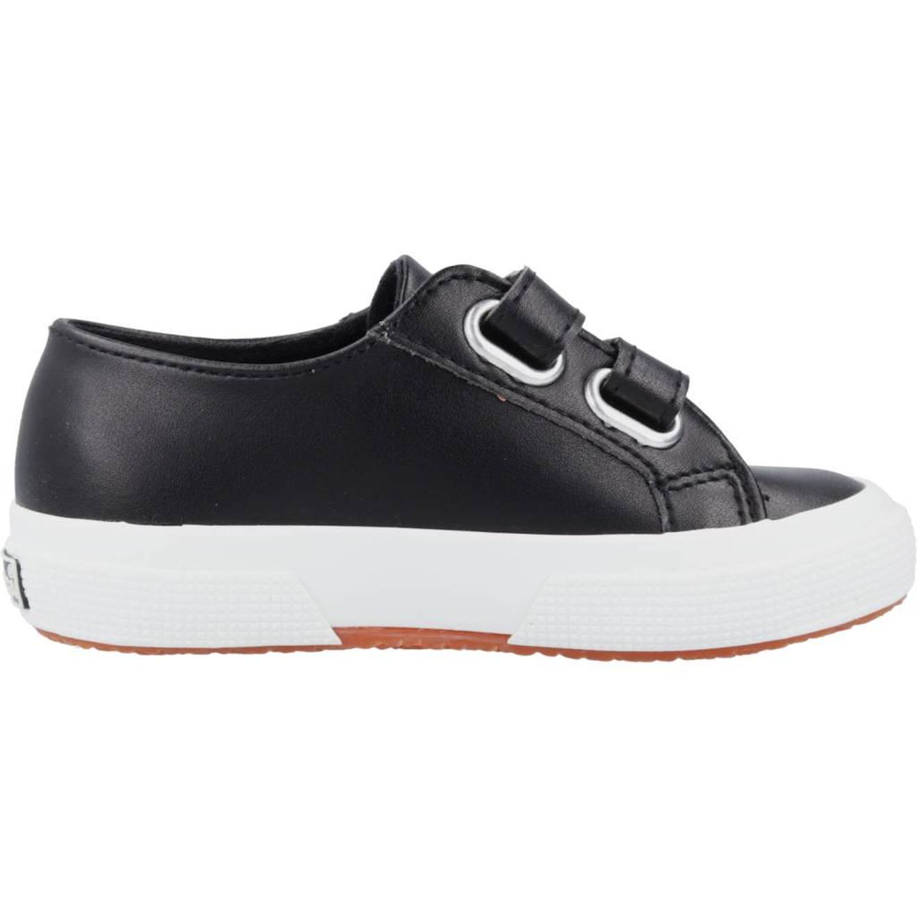 Basket Enfant Synthétique S2125cw Noir Et Blanc