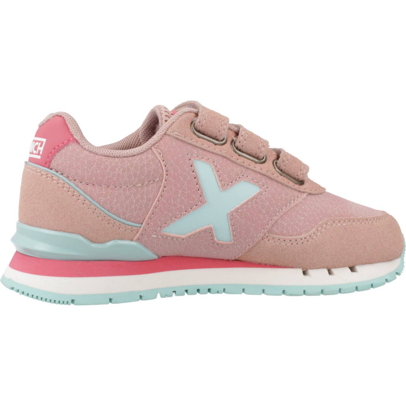 Basket Enfant Synthétique Synthétique Dash Kid Vco Rose 168