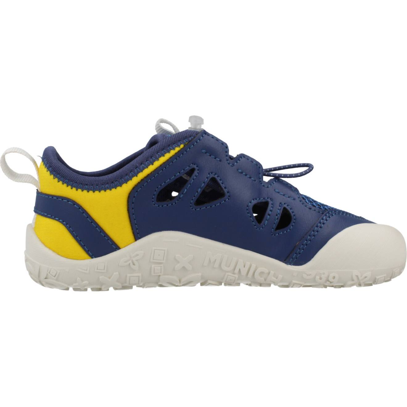 Basket Enfant Synthétique Synthétique Mini Glos Bleu 002